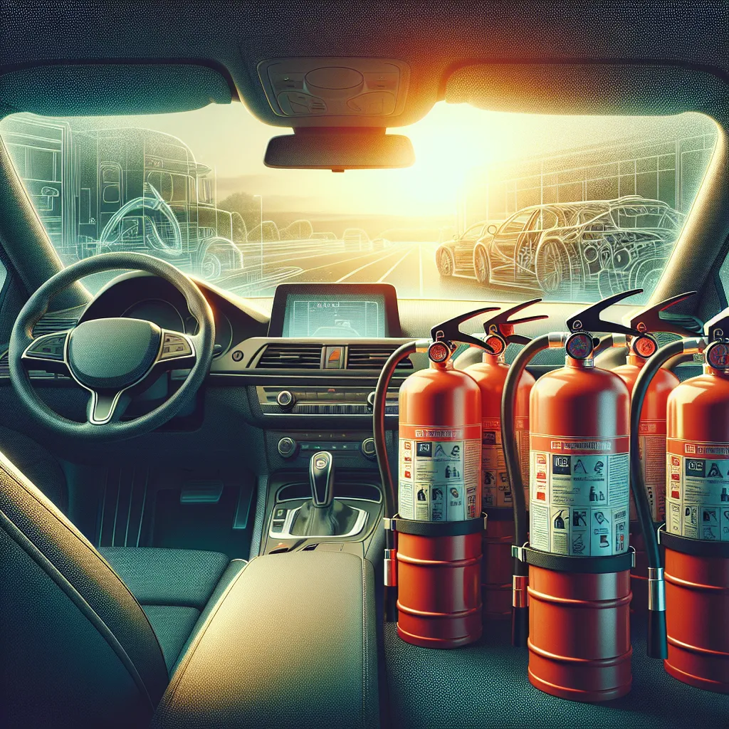 Bezpieczna droga: jak wybrać najlepszą gaśnicę do auta